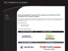 Tablet Screenshot of bjcharette.ca